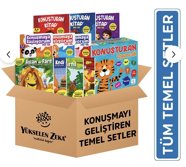 Miniklerin gelişimi için harika bir adım: Yükselen Zeka setlerinde MEGA400 kodu fırsatı!