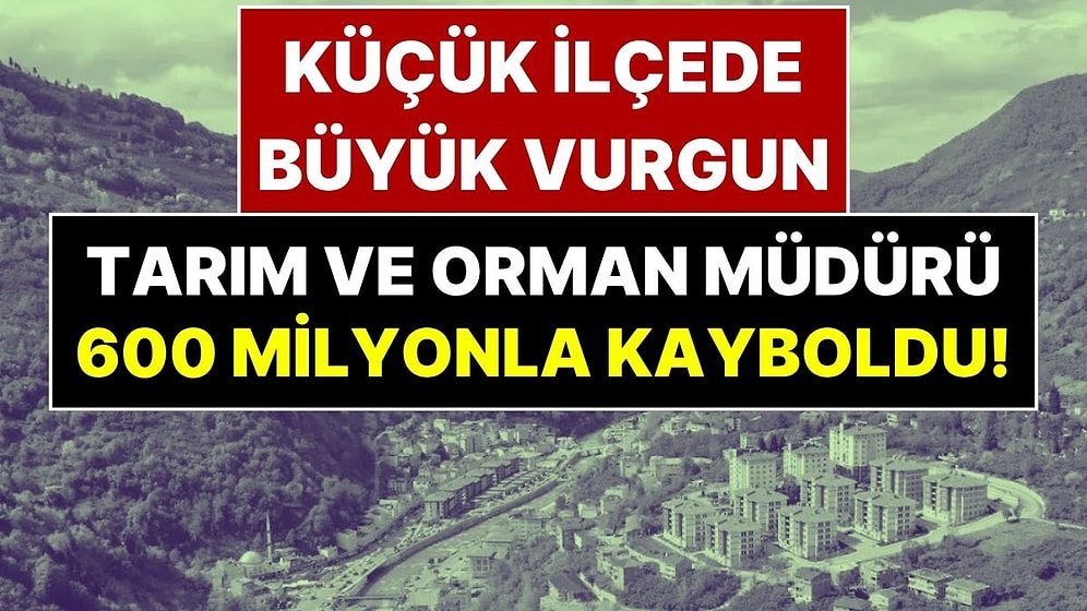 Küçük İlçede Büyük Vurgun: 600 Milyon Lira Kamu Zararına Soruşturma Başlatıldı