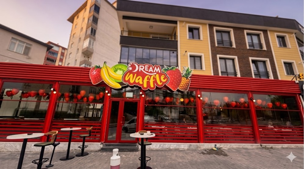 Kayseri'de Waffle Krizi Tutanlar Toplansın: Gerçek Belçika Çikolatasıyla Şehrin En Tatlı Mekanı "Dream Waffle"