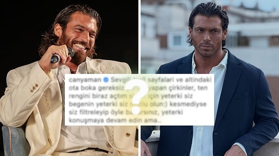Can Yaman Hit Back at Trolls Mocking His Deep Tan!