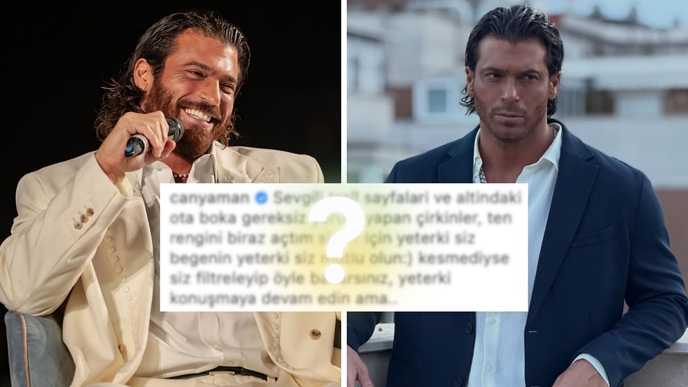 Can Yaman Hit Back at Trolls Mocking His Deep Tan!