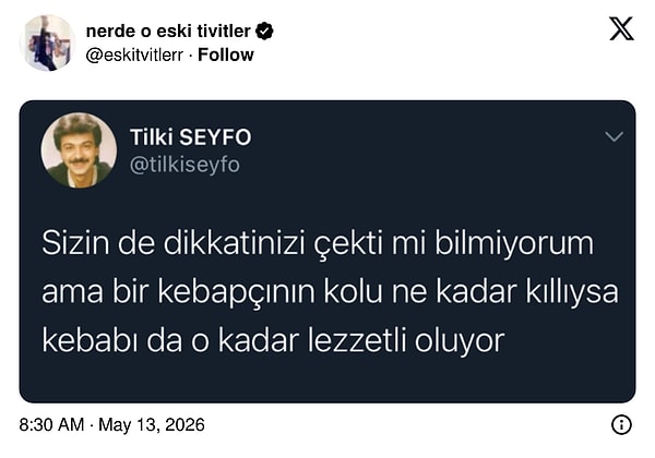 Şimdi eskilere dönelim...