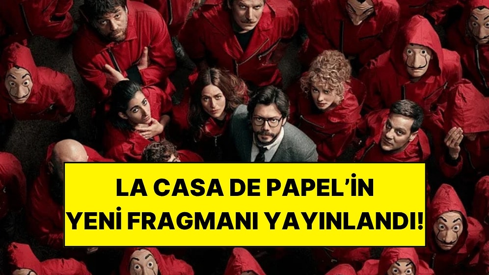 La Casa de Papel Evreninden Yeni Bir Fragman Daha Geldi!