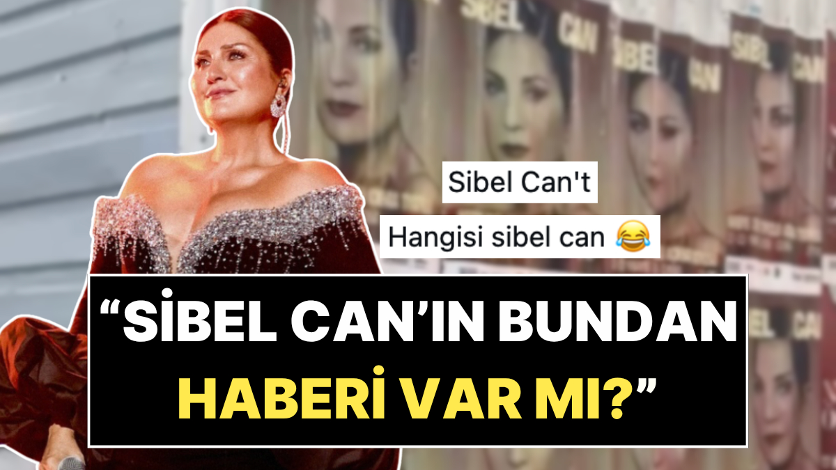 Sibel Can Harbiye Konseri Afişleriyle Büyük Talihsizliğe Uğradı!