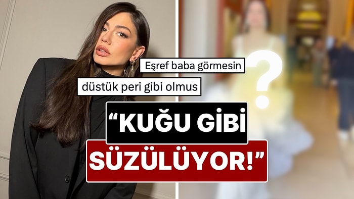 Demet Özdemir Cannes Film Festivali'nde Beyazlar İçinde Göz Kamaştırdı!