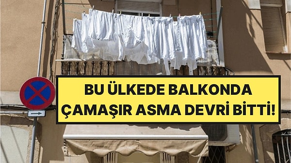 İspanya’da Balkon Denetimi: Çamaşır Asana 1.500 Euro Ceza