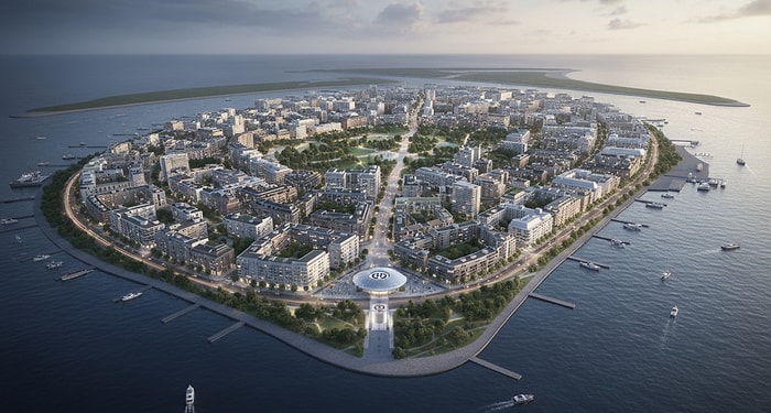 Engineering Marvel: $30 Billion Artificial Island Built With 350 Truckloads of Soil Daily