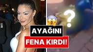 Ayağını Kıran Sevda Demirel'in Düştüğü Anlar Tüyleri Diken Diken Etti!