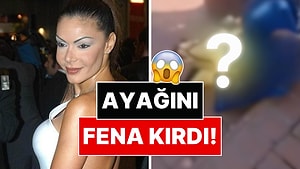 Ayağını Kıran Sevda Demirel'in Düştüğü Anlar Tüyleri Diken Diken Etti!