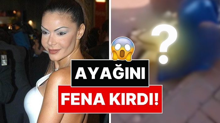 Ayağını Kıran Sevda Demirel'in Düştüğü Anlar Tüyleri Diken Diken Etti!