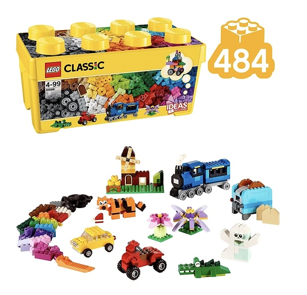 Yaratıcılığın sınırı yok: LEGO Classic orta boy yapım kutusu sepete özel fiyatıyla!