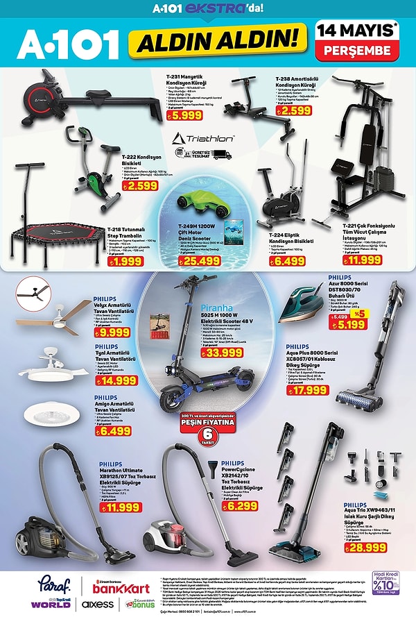 Çift Motor Deniz Scooter 25.499 TL