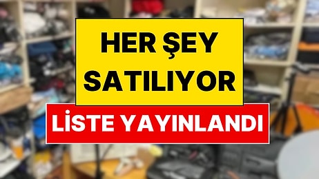 Trenlerde Unutulan Eşyalar Satışa Çıkıyor: Aralarında Yok Yok!