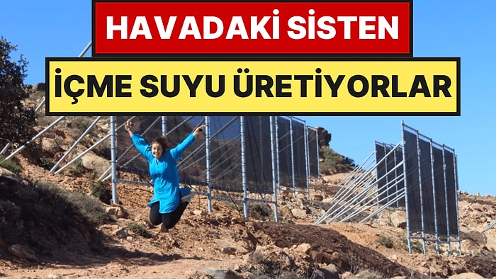 Kadınlar Dağlara Dev Ağlar Yerleştirdi: Susuz Köylere Hayat Veriyor