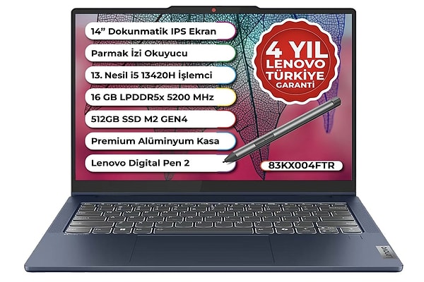 Esneklik ve performans bir arada: Lenovo IdeaPad 5 2'si 1 arada notebook!