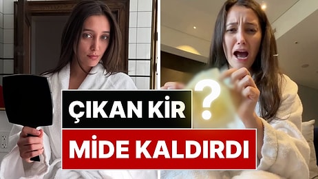 Ayaklarına Detoks Maskesi Yapan Hailey Eylül Sani'den Çıkan Kir Mide Kaldırdı!