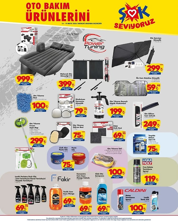 Araç İçi Yatak 999 TL