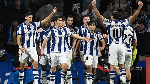 Real Sociedad, 8. sırada ancak ligde kalmayı garantileyemedi.