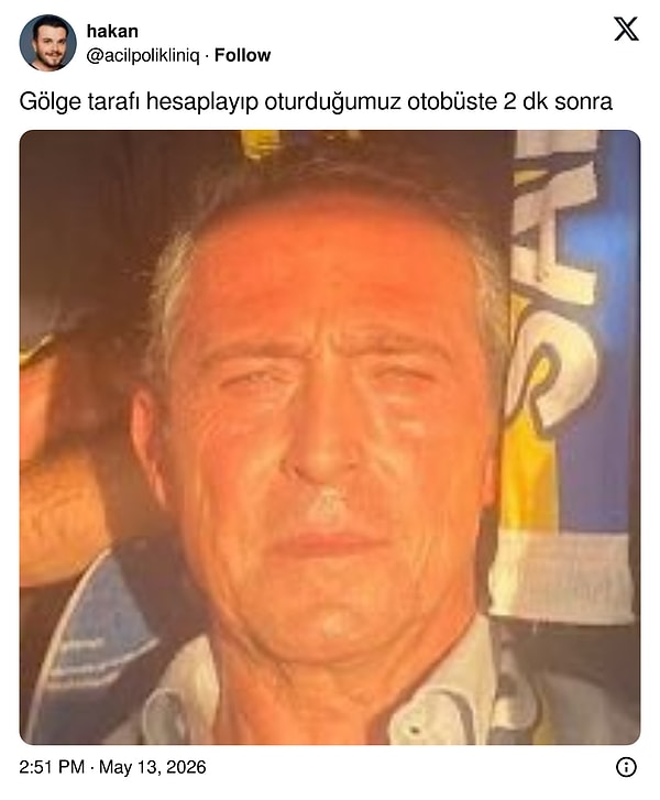 Bugün tespitlerden gidiyoruz.