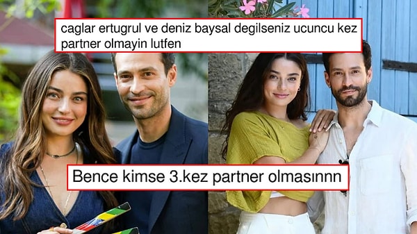 Ekin Koç ve Ayça Ayşin Turan üçüncü kez partner oldu.