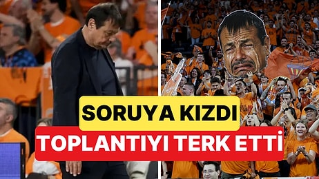 Ergin Ataman, 2-0'dan Kaybedilen Seri Sonrası Basın Toplantısını Terk Etti