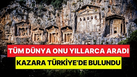 Bilim Dünyası Yıllarca Aramıştı: Antik Çağın Gizemli Şehri 1842'de Türkiye'de Bulundu