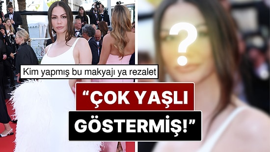 Demet Özdemir’in Cannes Kareleri Sonrası Filtre ve Makyaj Tartışması Başladı!