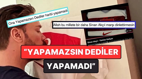 Sinan Akçıl'ın Milli Takım Marşı Sosyal Medyada Eleştiri Oklarının Hedefi Oldu