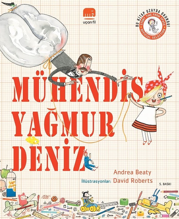9. Andrea Beaty - Mühendis Yağmur Deniz