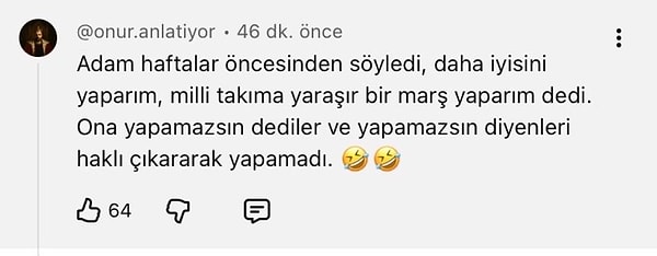 Milli takım marşı için Semicenk, Sinan Akçıl, Edis gibi pek çok ünlü isim şarkı veya teaser yayınladı.