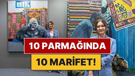 Nurgül Yeşilçay Bu Kez Fırçasıyla Dünyaya Meydan Okuyor!