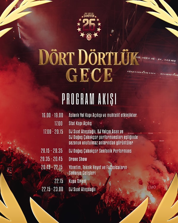 "Dört Dörtlük" Program Akışı