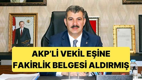 AKP Aksaray Milletvekili Hüseyin Altınsoy Eşine Mahkeme Harcı Ödemesin Diye Fakirlik Belgesi Aldırmış