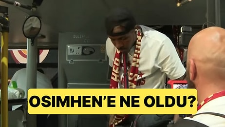 Şampiyonluk Otobüsünde Osimhen'in Görüntüleri Galatasaray Taraftarını Telaşlandırdı
