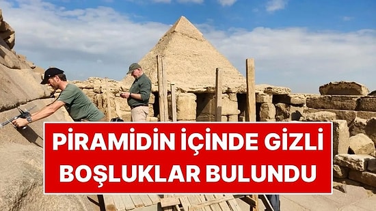 Piramidin İçinde Gizli Boşluklar Bulundu: Yeni Bir Giriş Olabilir