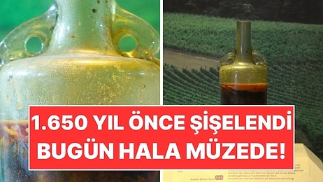1.650 Yıllık Şarap Şişesini Açmaya Kimse Cesaret Edemiyor