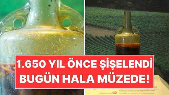 1.650 Yıllık Şarap Şişesini Açmaya Kimse Cesaret Edemiyor