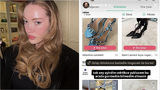 Danla Bilic Sparks Debate After Selling Her Clothes on a Second-Hand App!
