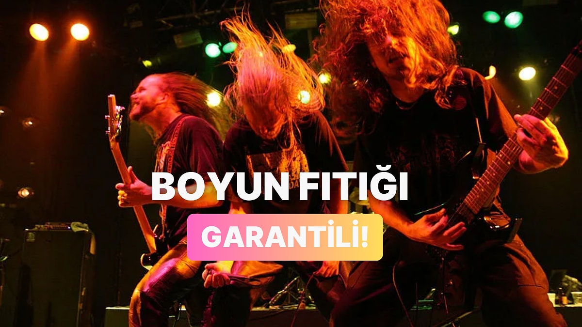 Dinlerken Boyun Fıtığı Garantili, Dünyanın En Hızlı 10 Metal Şarkısı