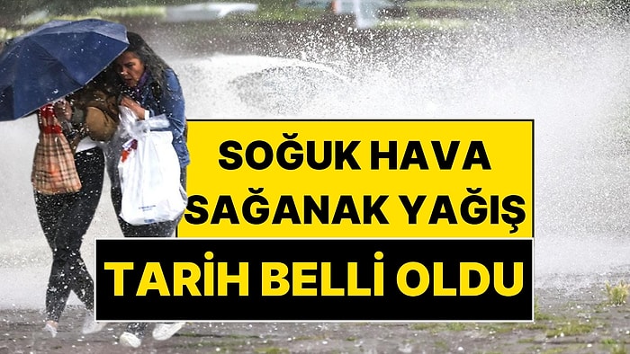 Meteoroloji Gün Verip Uyardı: Şemsiyesiz Çıkan Yandı!