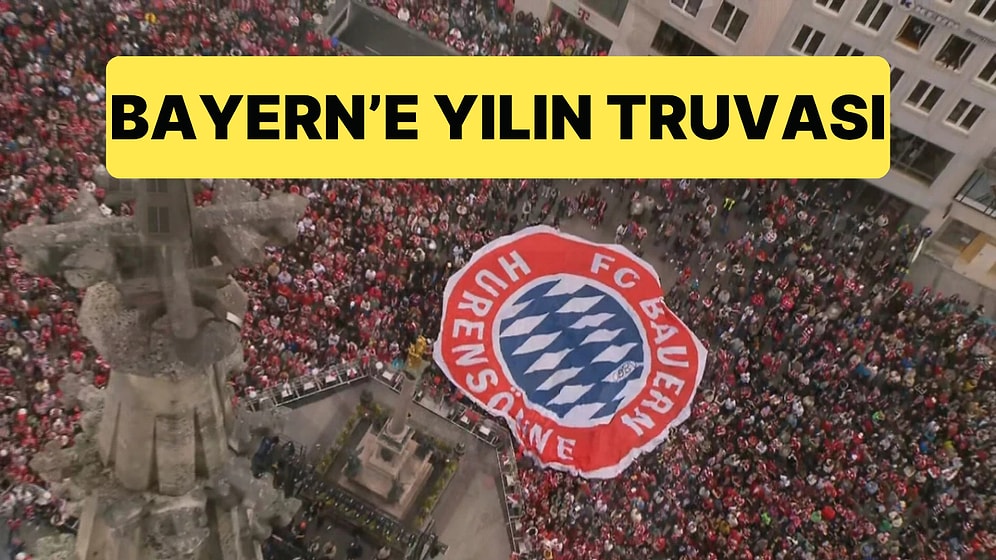 Bayern Münih'in Şampiyonluk Kutlamalarına En Büyük Rakibinden Truva Gerçekleştirildi