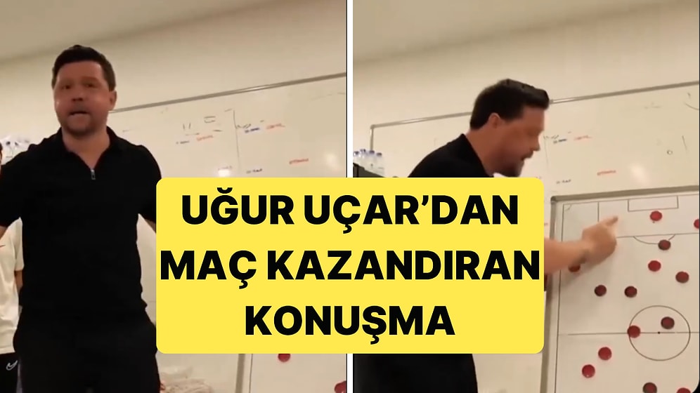 Play-Off Finaline Kalan Çorum FK'da Teknik Direktör Uğur Uçar'ın Motivasyon Konuşması Gündem Oldu