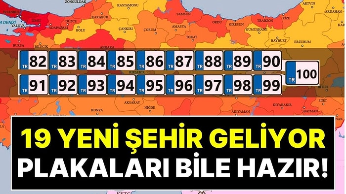 81 İl Düzeni Değişiyor mu? İl Olma Potansiyeli En Yüksek 19 Büyük İlçe: Plaka Kodları Bile Hazır!