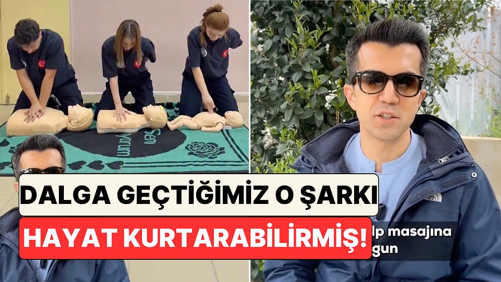 Kalp Masajı Yaparken Ritim Nasıl Ayarlanır? Uzmanından Rakamları Unutturan Popüler Şarkılı İlk Yardım Metodu!