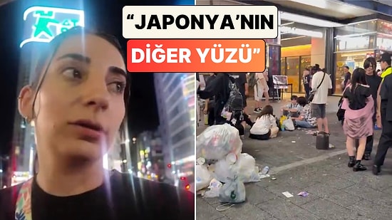 Ezber Bozan Japonya Videosu: Gündüzleri Beyaz Çorapla Gezilen Sokakların Gece Yarısı Ortaya Çıkan Hali