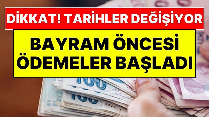 Kurban Bayramı Tatili Öncesi Emekli Bayram İkramiyesi ve Maaş Ödemeleri Başladı