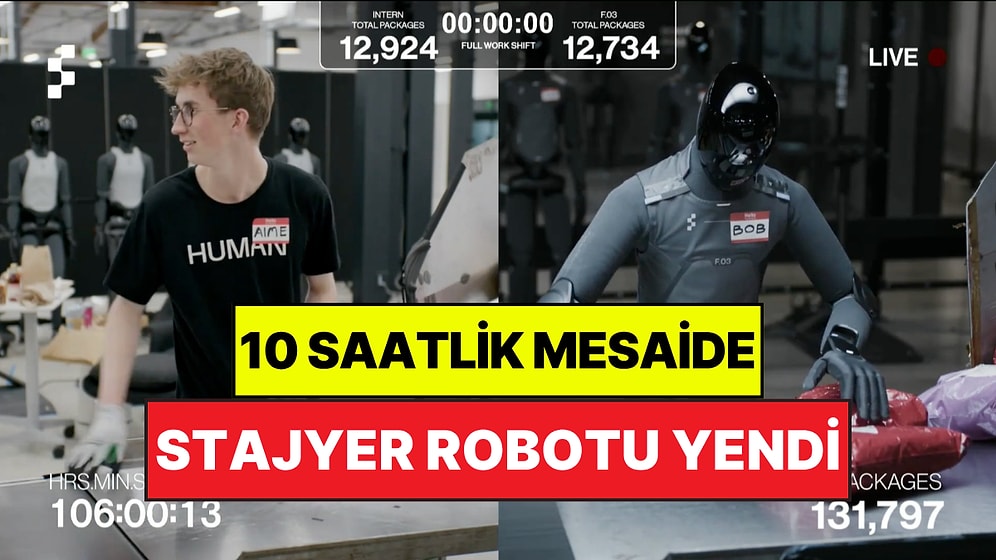 "Robotlar İşimizi Elimizden Alacak mı?" Sorusuna Yanıt Geldi: Stajyer, Robotla Yarıştı