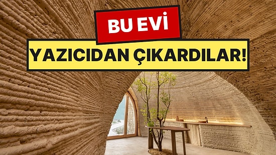 3D Yazıcıyla Sadece 200 Saatte "Toprak Ev" Bastılar