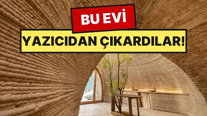 3D Yazıcıyla Sadece 200 Saatte "Toprak Ev" Bastılar