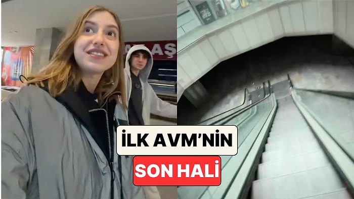 Zaman Durmuş Gibi! Bir İçerik Üreticisi İstanbul'un İlk AVM'sinin Son Halini Paylaştı